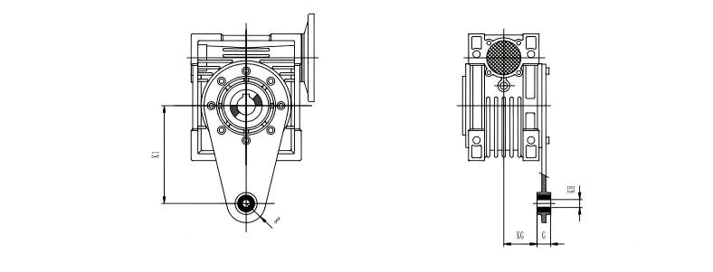 NMRV torque arm accessory