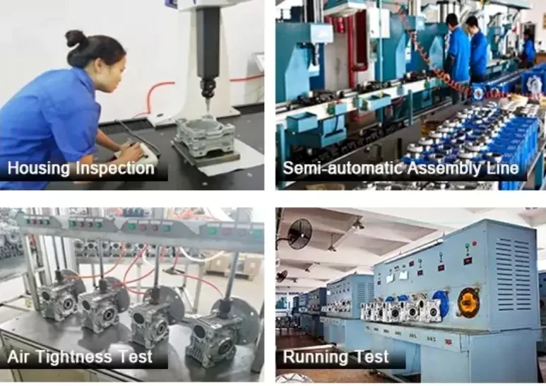 Ever-Power worm gearbox manufacturing facility — CNC machining and assembly